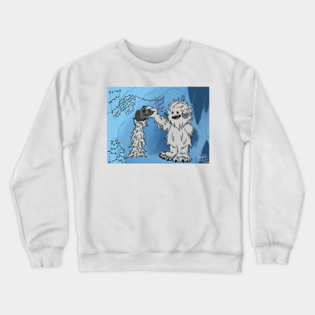 A Wampa’s Christmas Crewneck Sweatshirt by mackachow